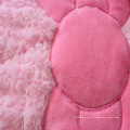Parure de lit Hello Kitty couverture brodée velours rose